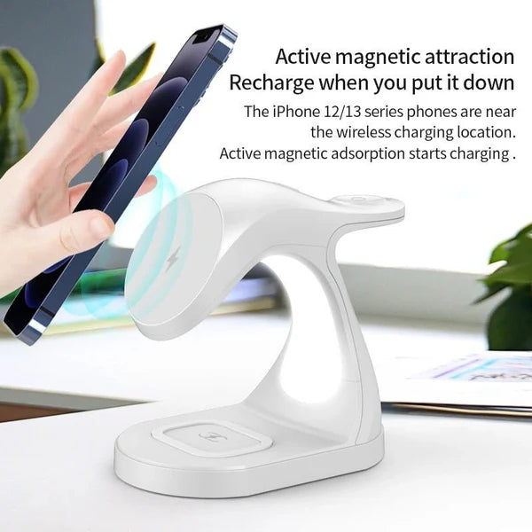 Fast Four In One Magnetic Wireless Fast Charger 71.00 AED