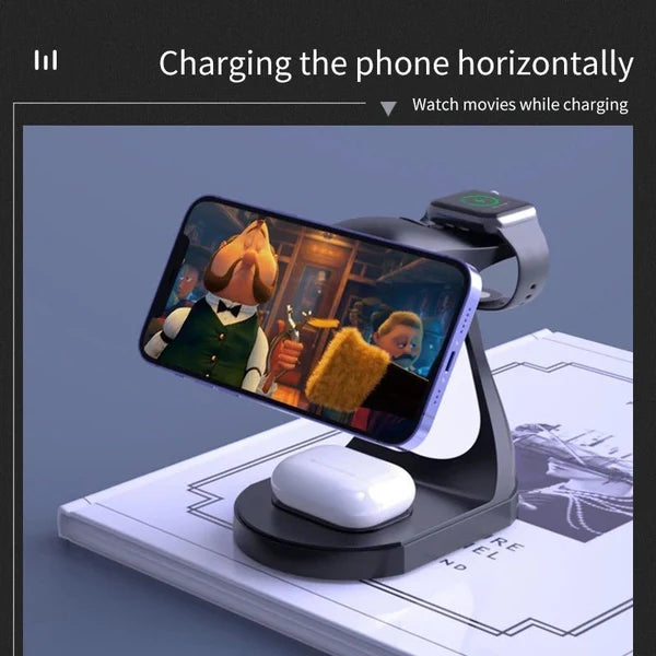 Fast Four In One Magnetic Wireless Fast Charger 71.00 AED