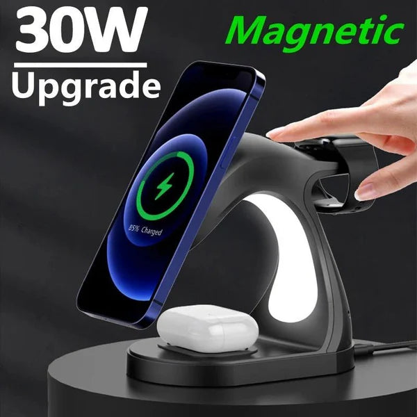 Fast Four In One Magnetic Wireless Fast Charger 71.00 AED