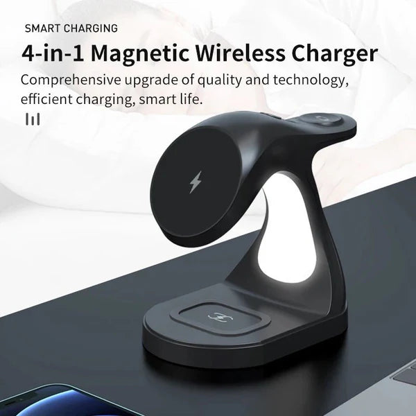 Fast Four In One Magnetic Wireless Fast Charger 71.00 AED